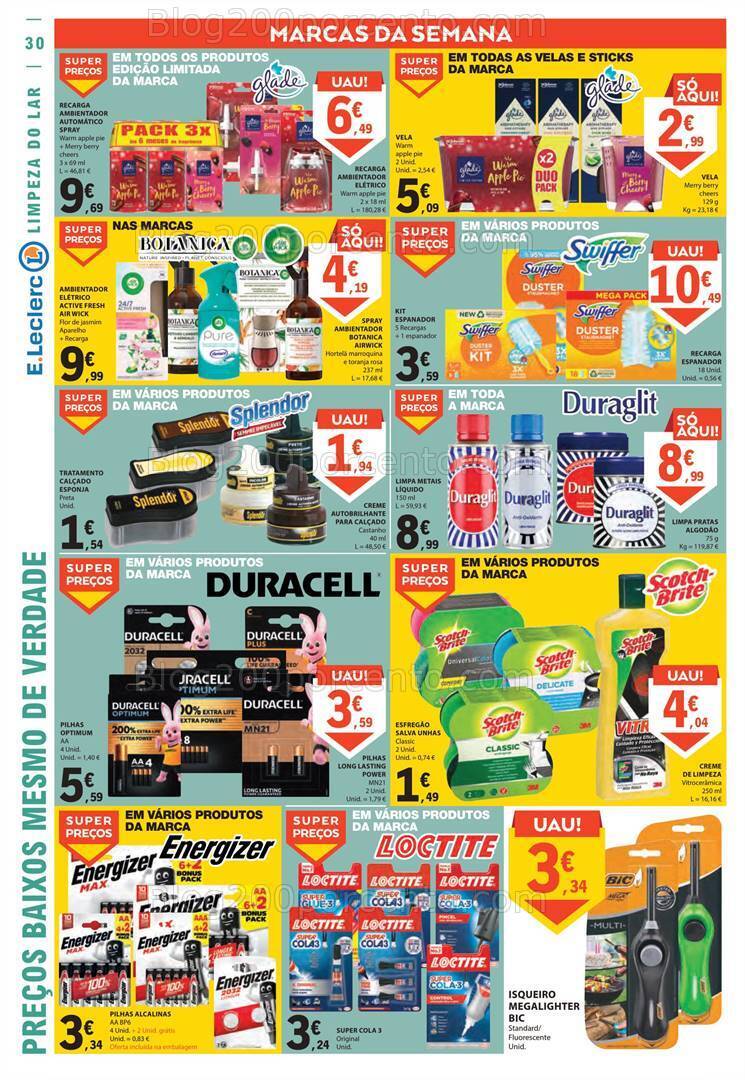 Antevisão Folheto E-LECLERC Promoções de 19 a 25 outubro