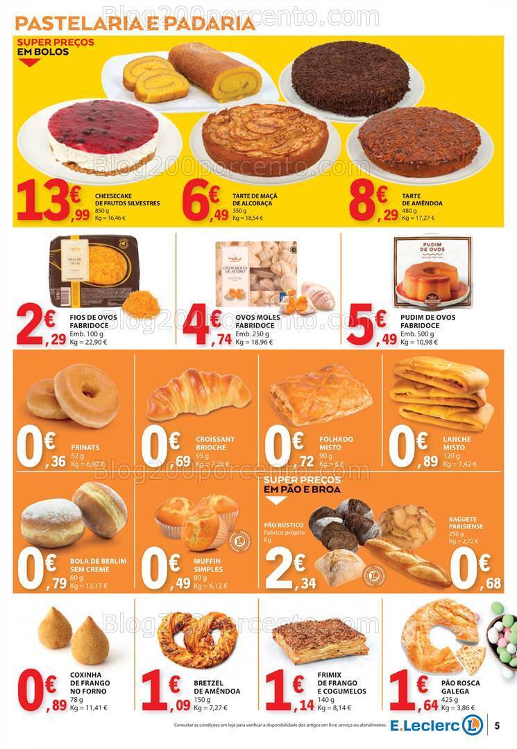 Antevisão Folheto E-LECLERC Promoções de 21 a 27 março