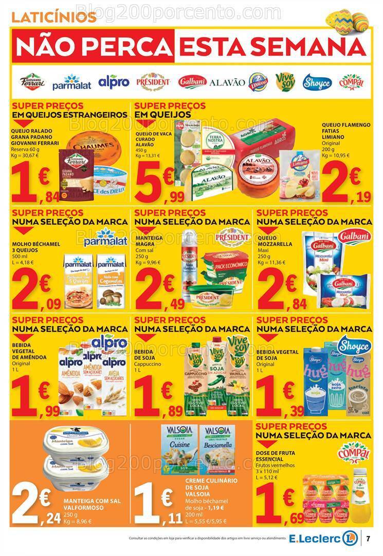 Antevisão Folheto E-LECLERC Promoções de 21 a 27 março