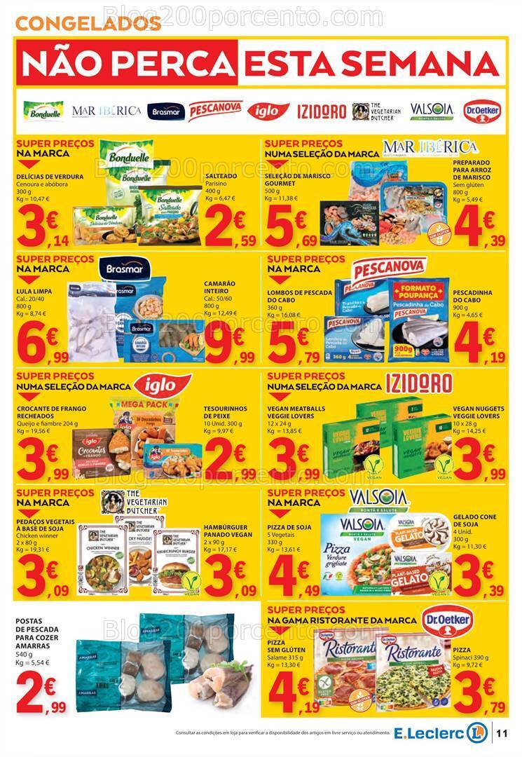 Antevisão Folheto E-LECLERC Promoções de 21 a 27 março