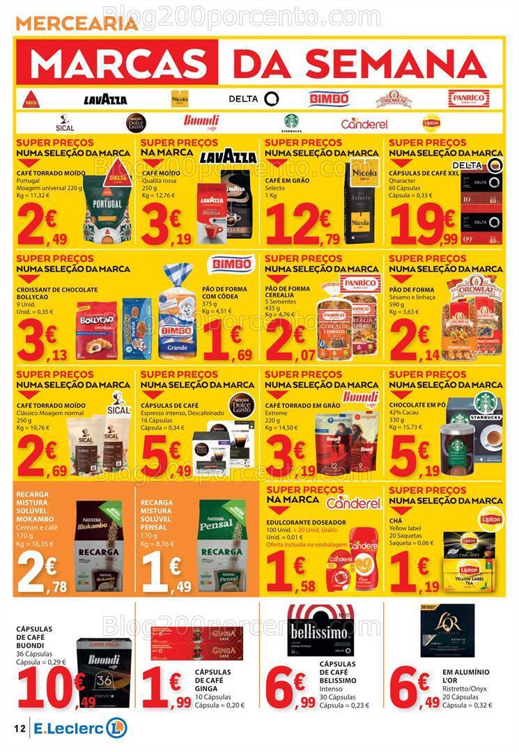 Antevisão Folheto E-LECLERC Promoções de 21 a 27 março