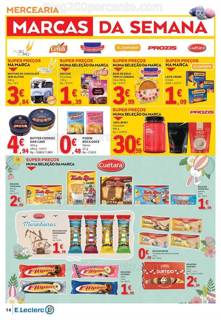 Antevisão Folheto E-LECLERC Promoções de 21 a 27 março