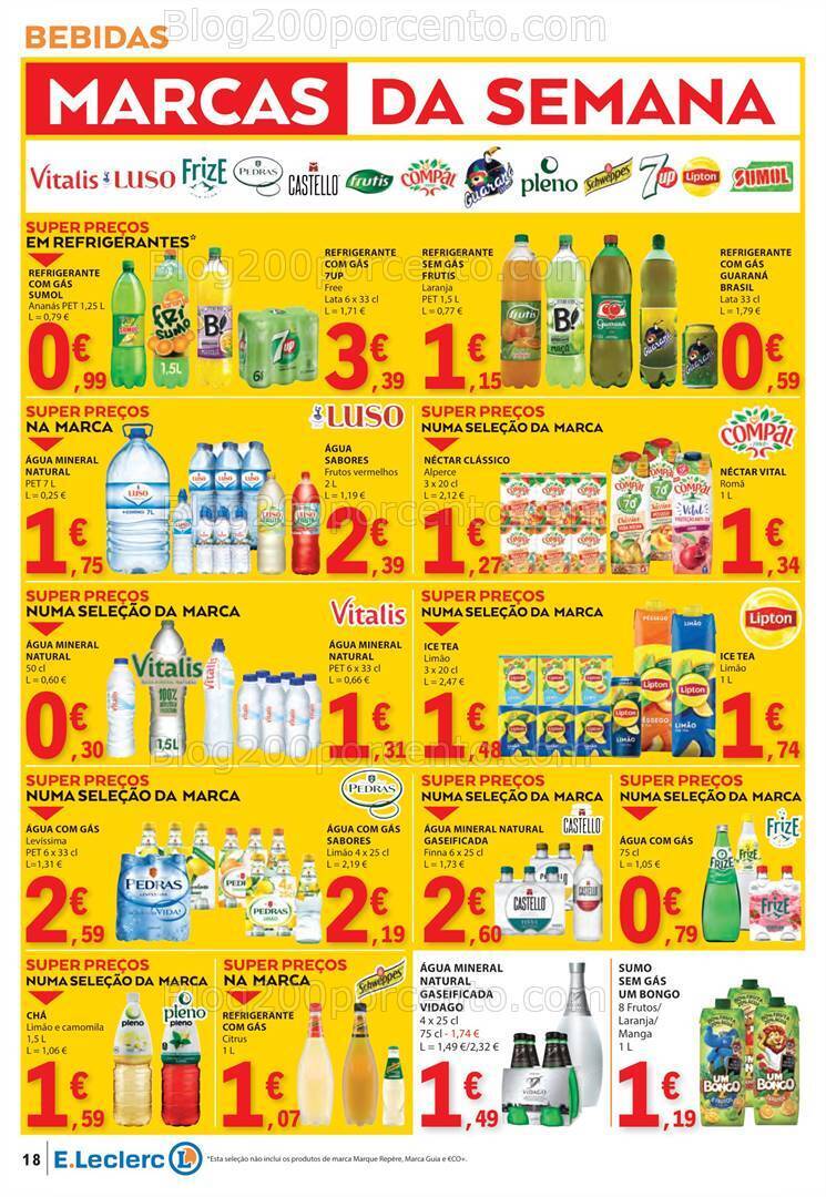 Antevisão Folheto E-LECLERC Promoções de 21 a 27 março