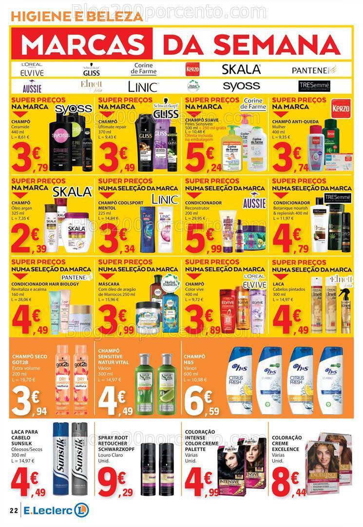 Antevisão Folheto E-LECLERC Promoções de 21 a 27 março