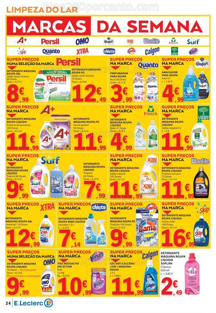 Antevisão Folheto E-LECLERC Promoções de 21 a 27 março