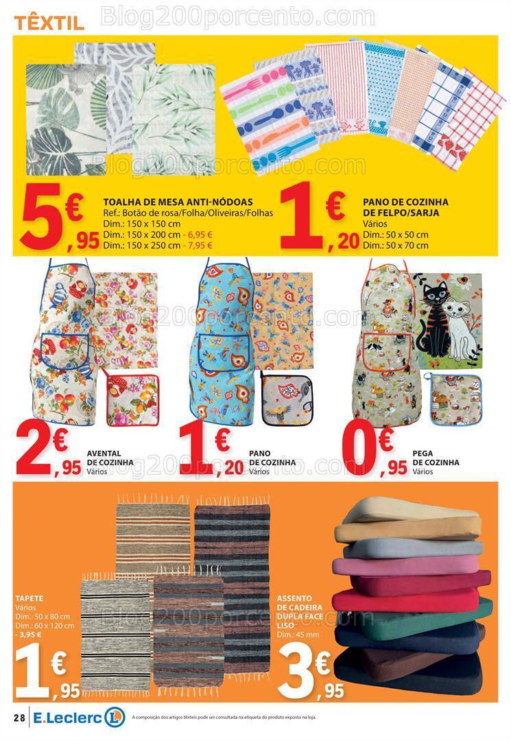 Antevisão Folheto E-LECLERC Promoções de 21 a 27 março