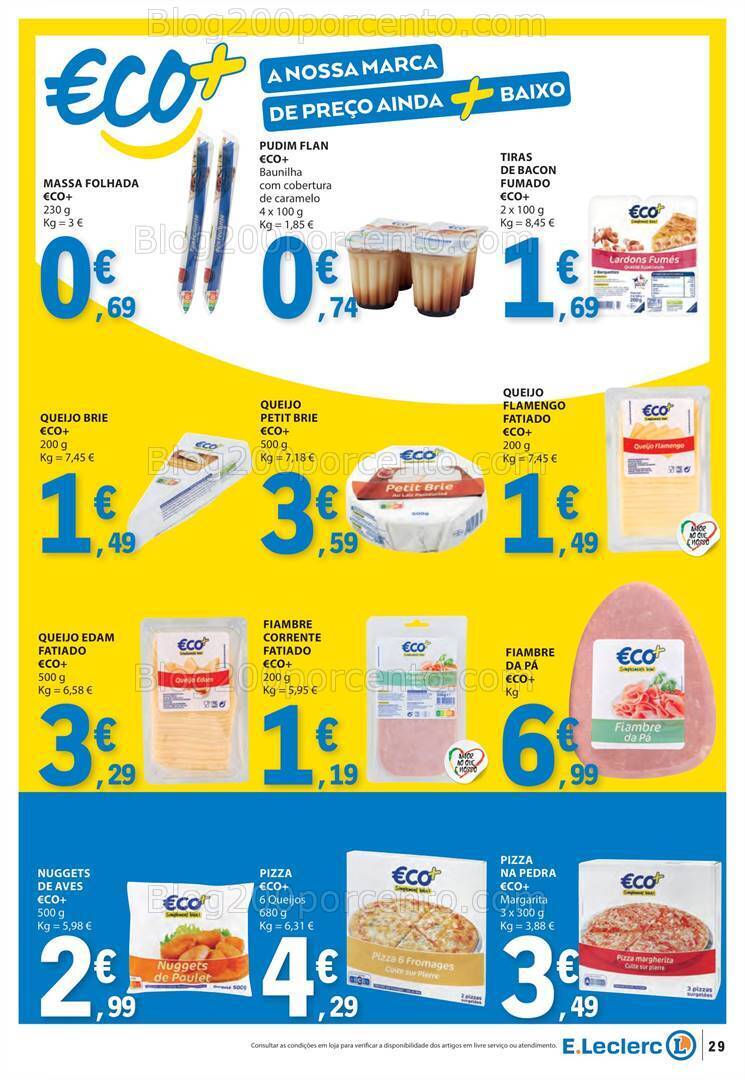 Antevisão Folheto E-LECLERC Promoções de 21 a 27 março