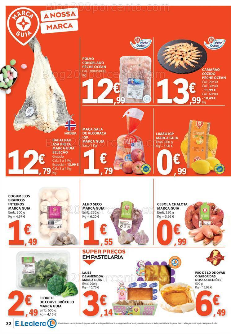 Antevisão Folheto E-LECLERC Promoções de 21 a 27 março