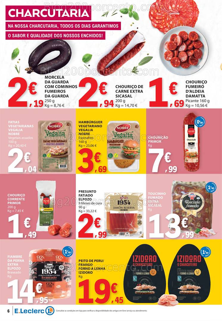Antevisão Folheto E-LECLERC Promoções de 3 a 9 abril