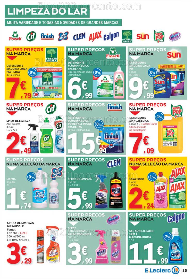 Antevisão Folheto E-LECLERC Páscoa + Promoções de 10 a 21 abril