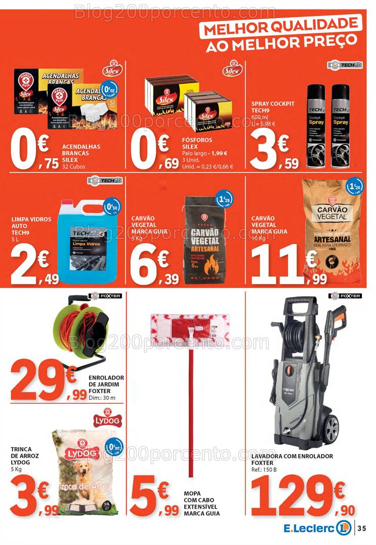 Antevisão Folheto E-LECLERC Páscoa + Promoções de 10 a 21 abril