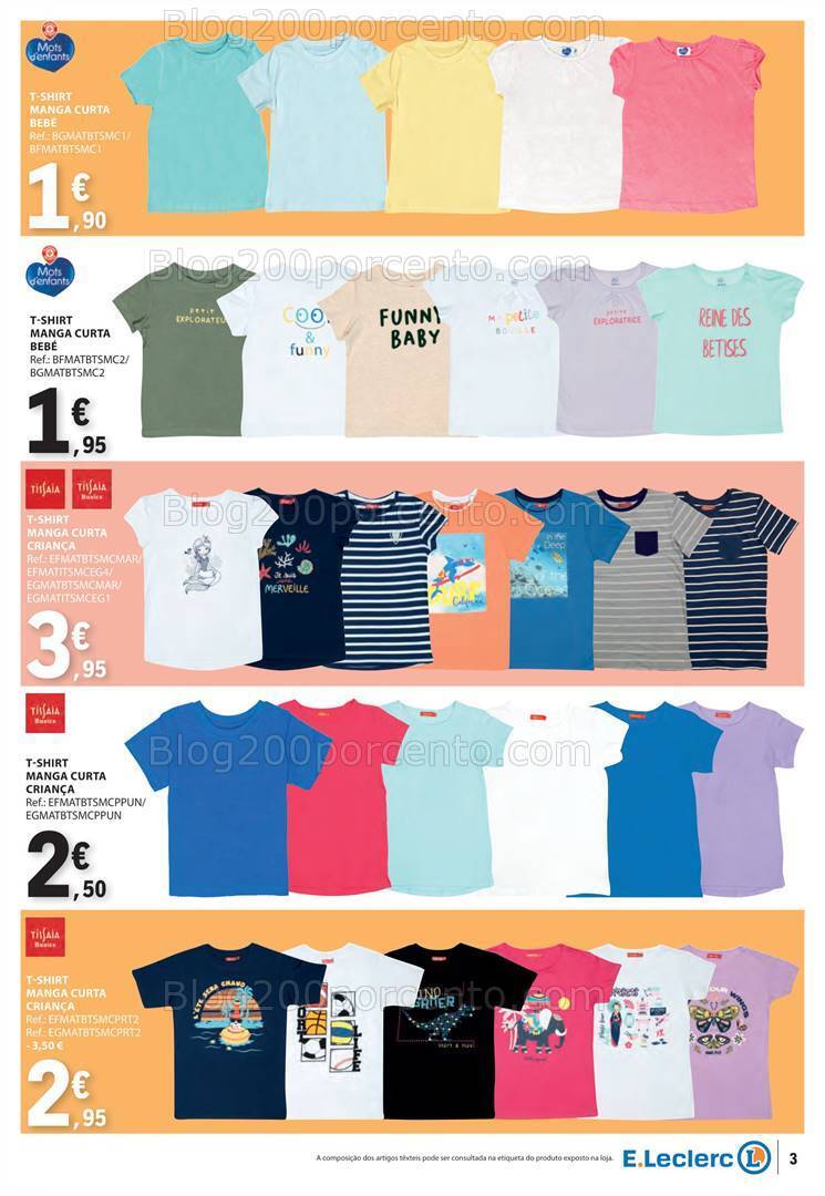 Antevisão Folheto E-LECLERC Bazar Promoções de 11 a 24 abril