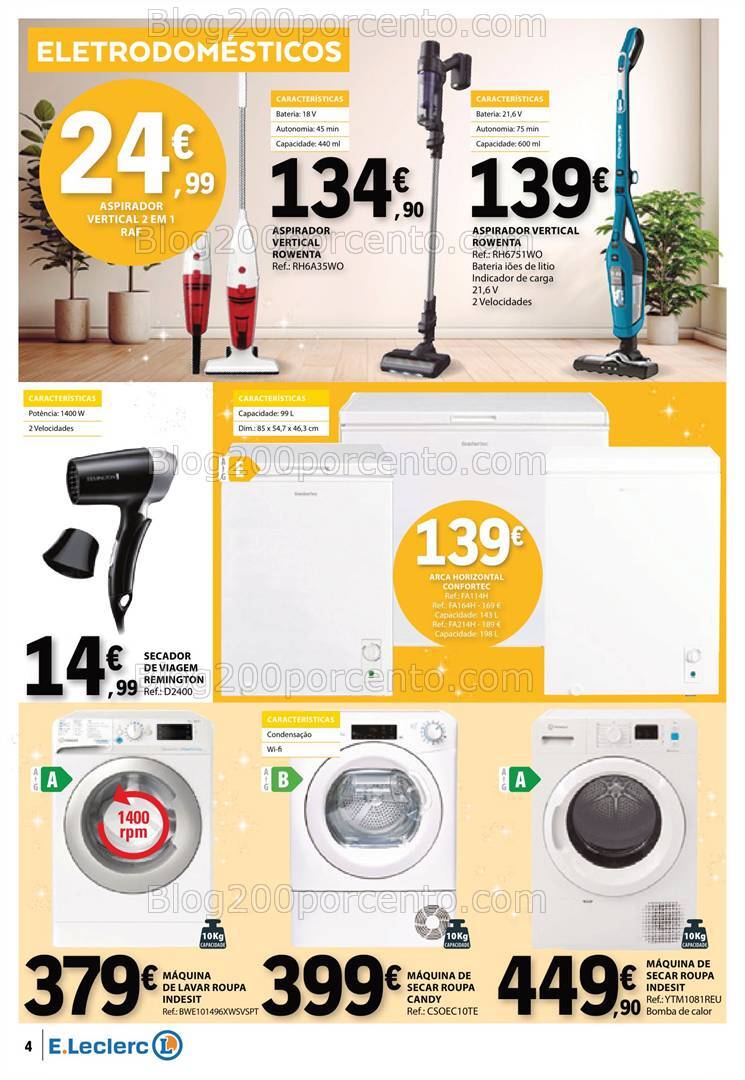 Antevisão Folheto E-LECLERC Bazar Natal Promoções de 19 a 31 dezembro