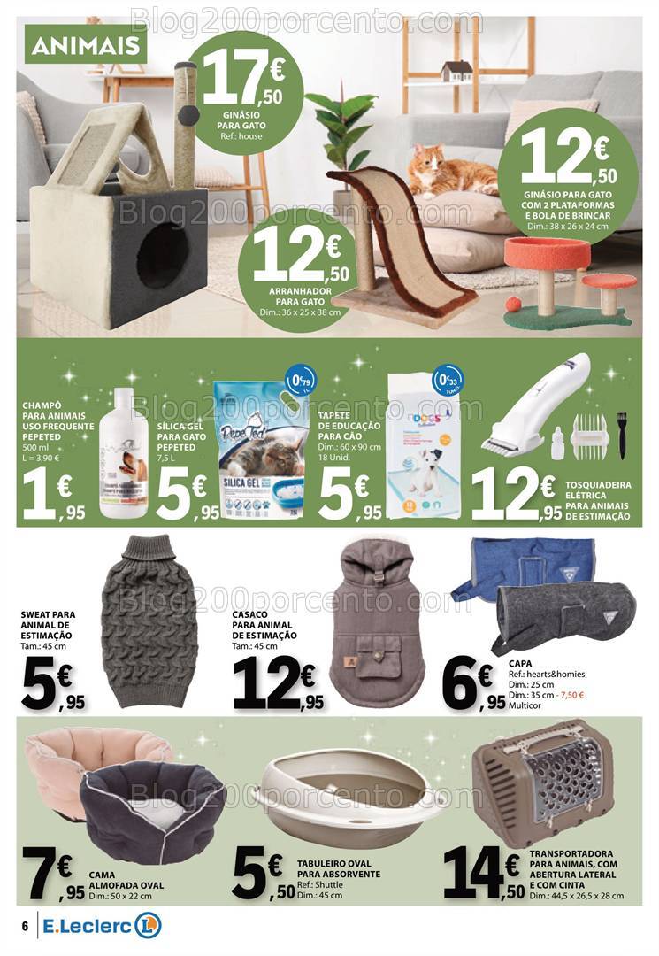 Antevisão Folheto E-LECLERC Bazar Natal Promoções de 19 a 31 dezembro