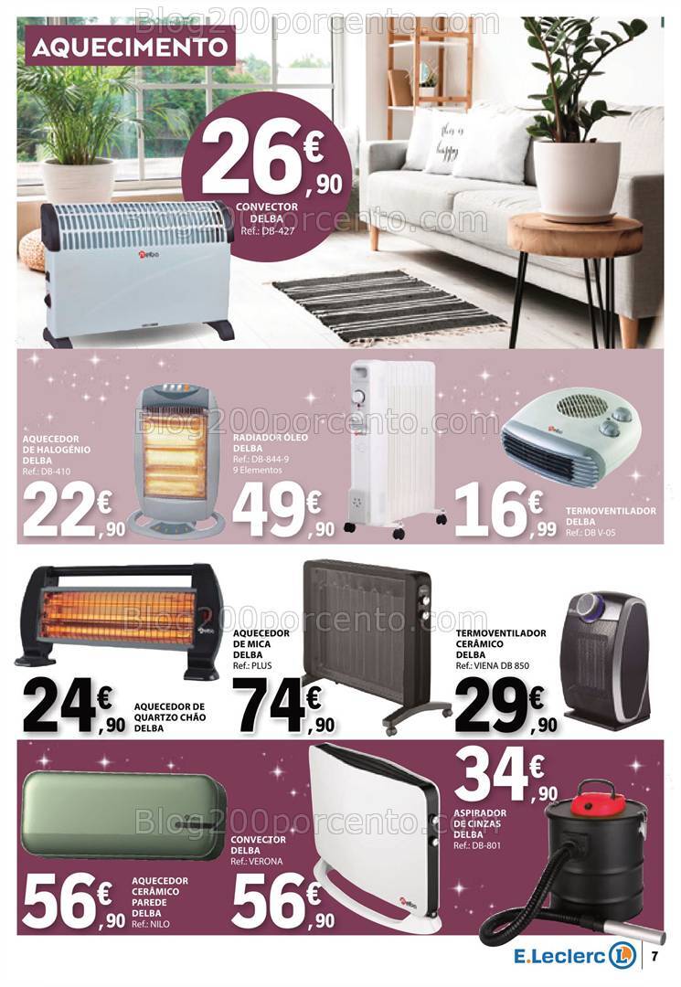 Antevisão Folheto E-LECLERC Bazar Natal Promoções de 19 a 31 dezembro