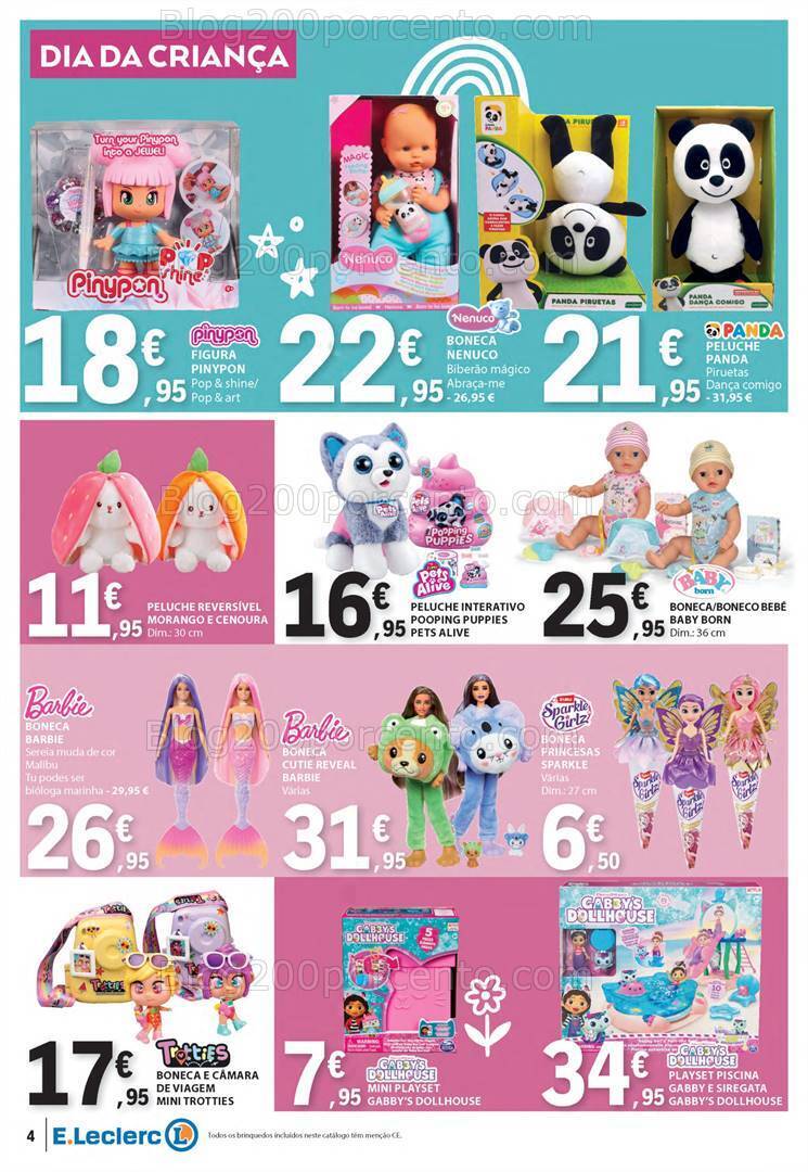 Antevisão Folheto E-LECLERC Bazar Promoções de 23 maio a 5 junho