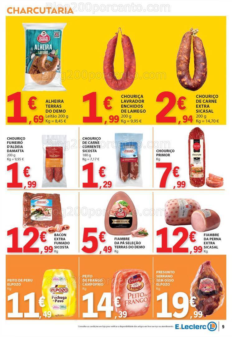 Antevisão Folheto E-LECLERC Promoções de 11 a 17 abril