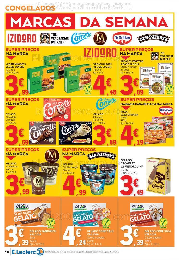 Antevisão Folheto E-LECLERC Promoções de 11 a 17 abril