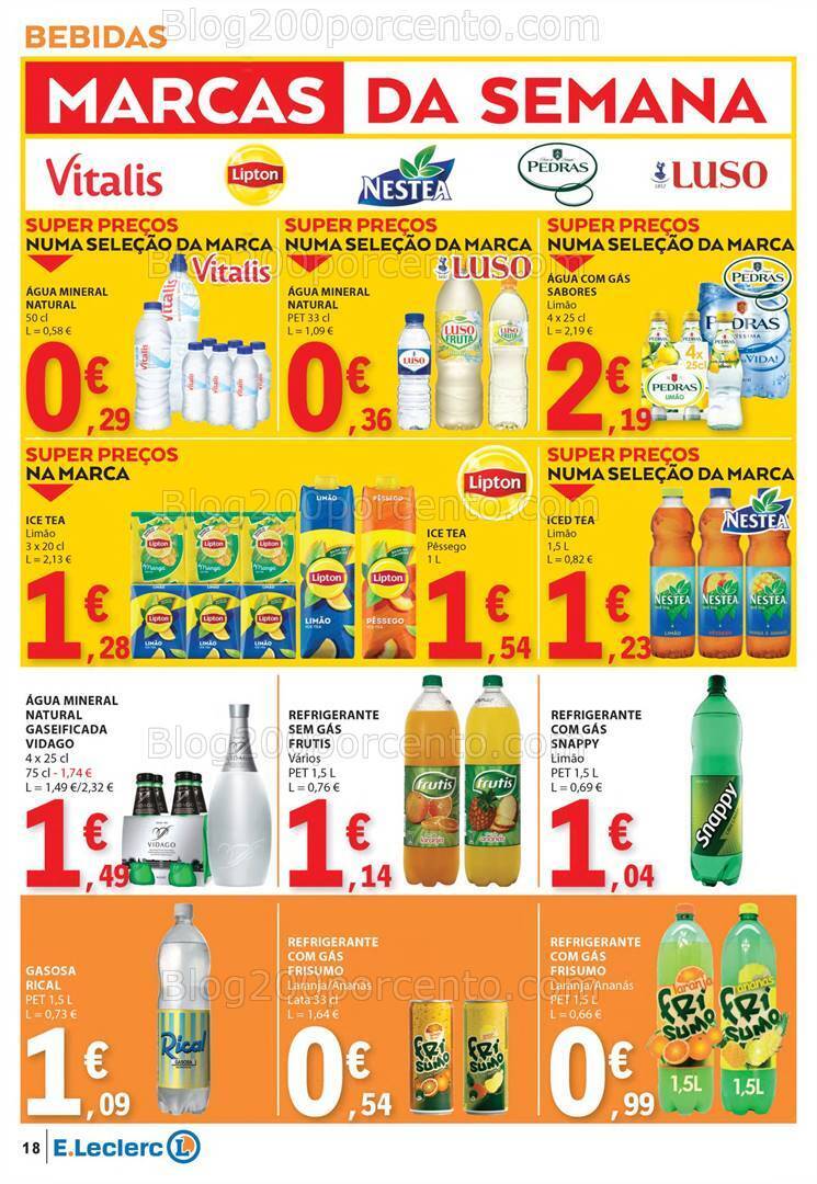 Antevisão Folheto E-LECLERC Promoções de 11 a 17 abril