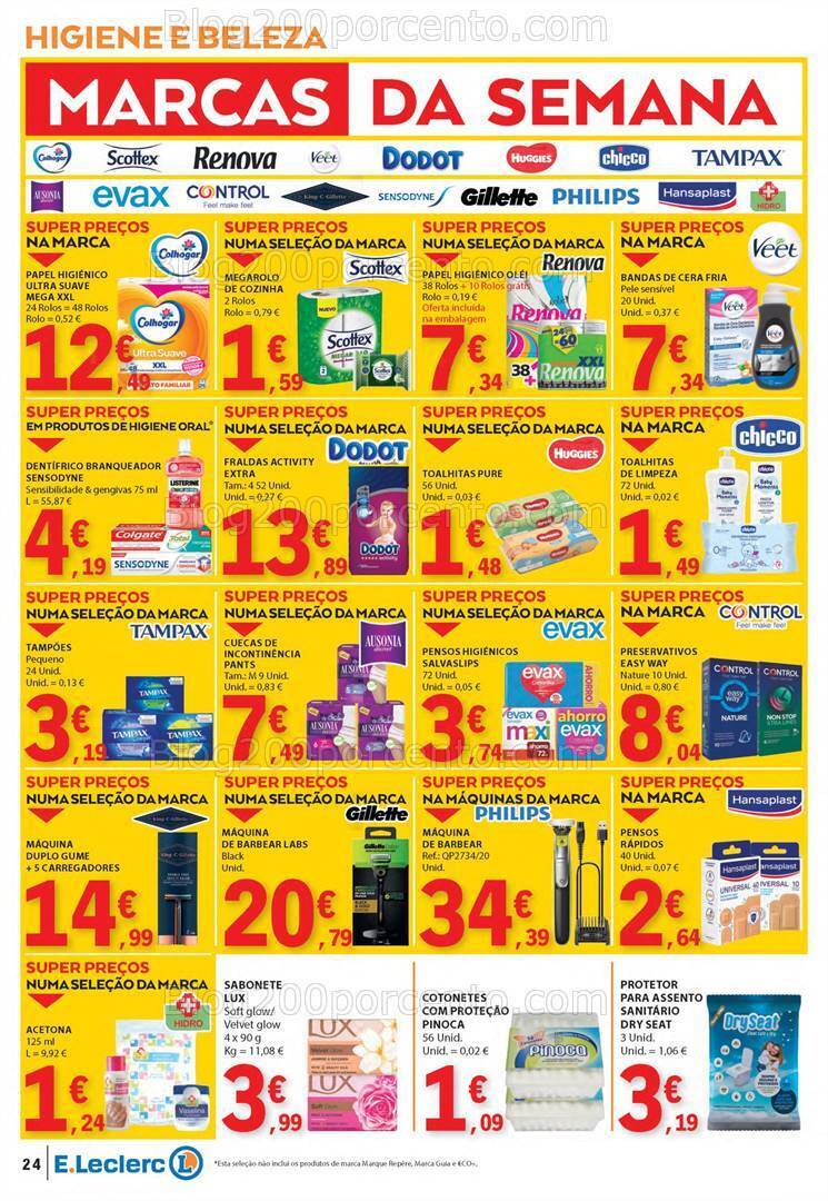 Antevisão Folheto E-LECLERC Promoções de 11 a 17 abril