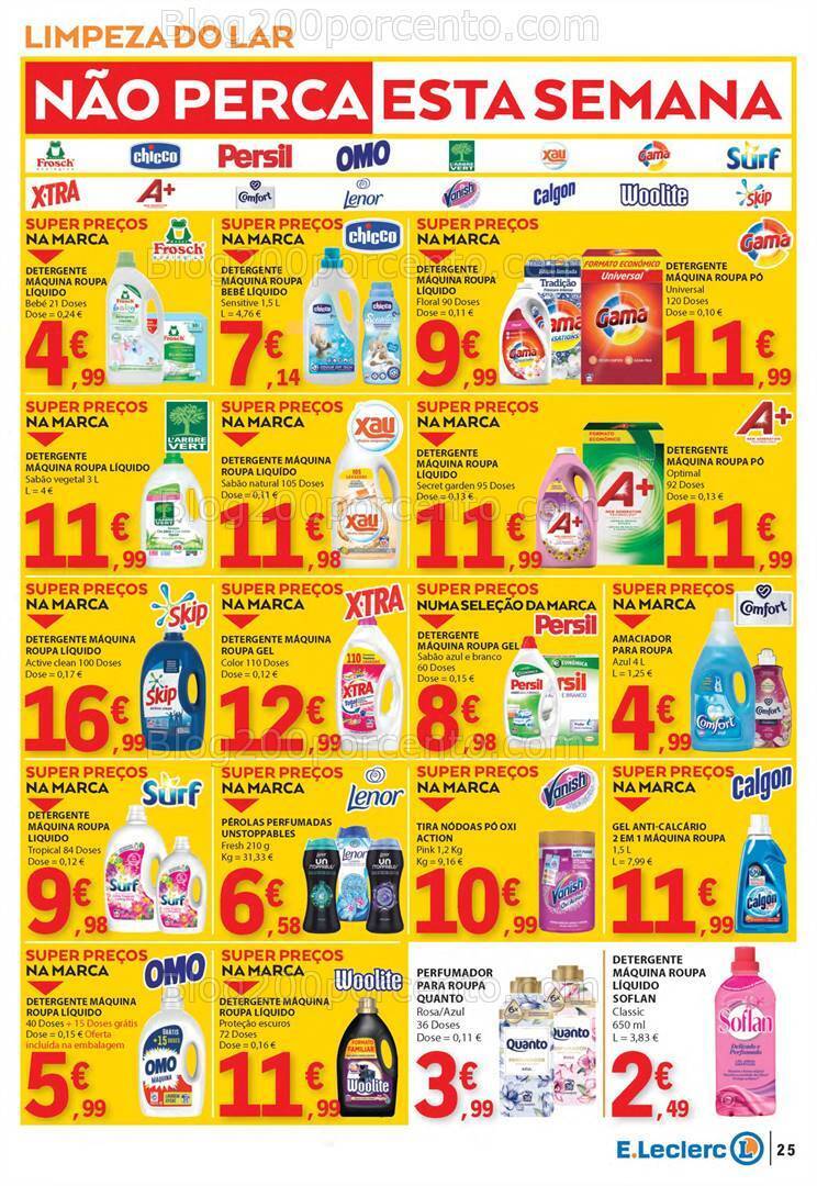 Antevisão Folheto E-LECLERC Promoções de 11 a 17 abril