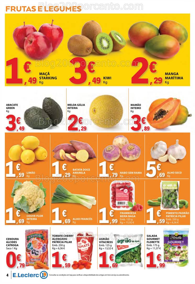 Antevisão Folheto E-LECLERC Promoções de 2 a 8 janeiro