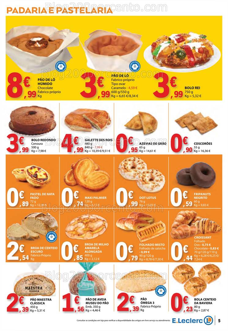 Antevisão Folheto E-LECLERC Promoções de 2 a 8 janeiro