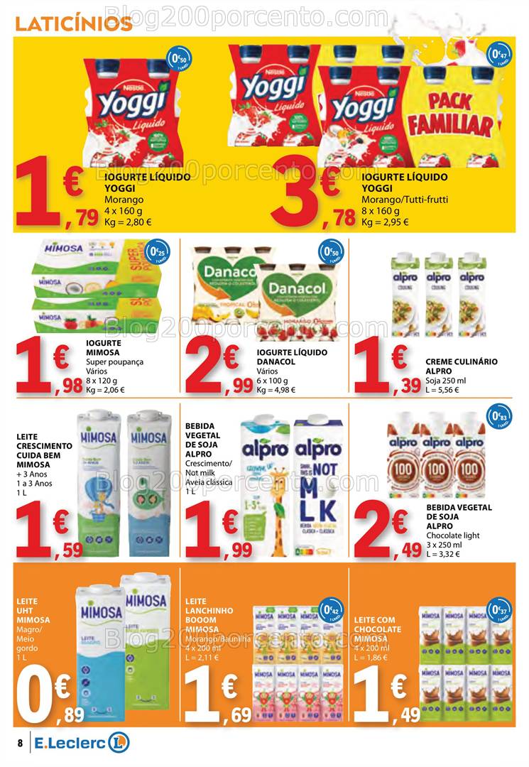 Antevisão Folheto E-LECLERC Promoções de 2 a 8 janeiro