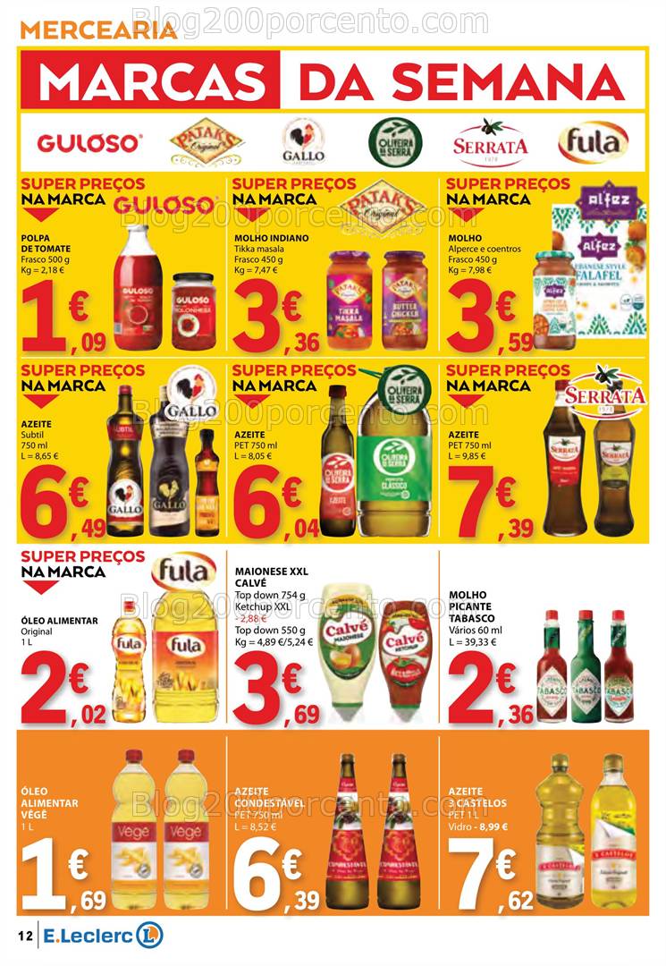 Antevisão Folheto E-LECLERC Promoções de 2 a 8 janeiro