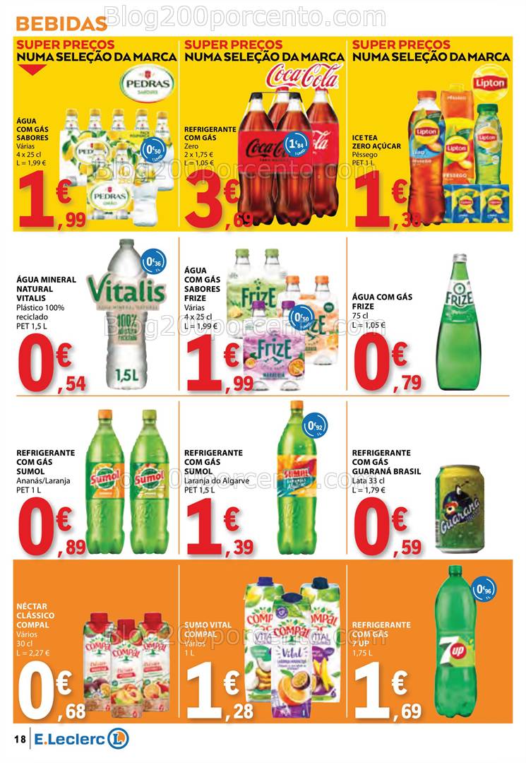 Antevisão Folheto E-LECLERC Promoções de 2 a 8 janeiro