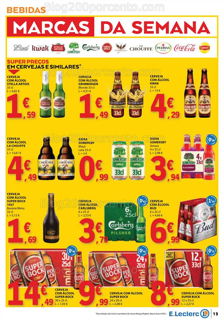 Antevisão Folheto E-LECLERC Promoções de 2 a 8 janeiro