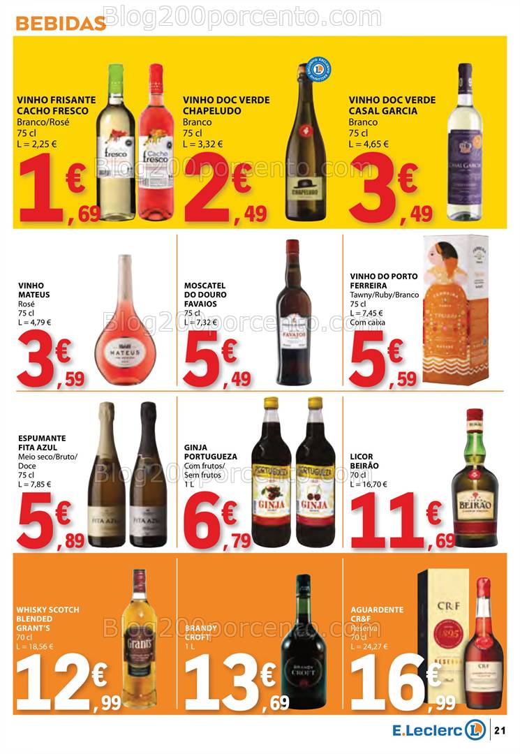 Antevisão Folheto E-LECLERC Promoções de 2 a 8 janeiro