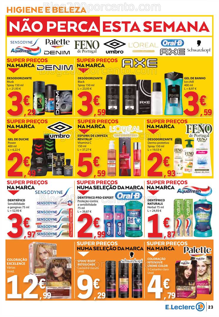 Antevisão Folheto E-LECLERC Promoções de 2 a 8 janeiro