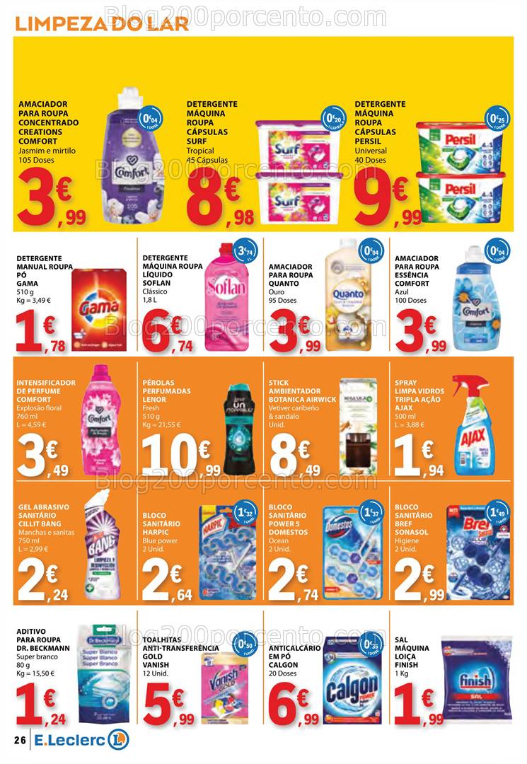 Antevisão Folheto E-LECLERC Promoções de 2 a 8 janeiro