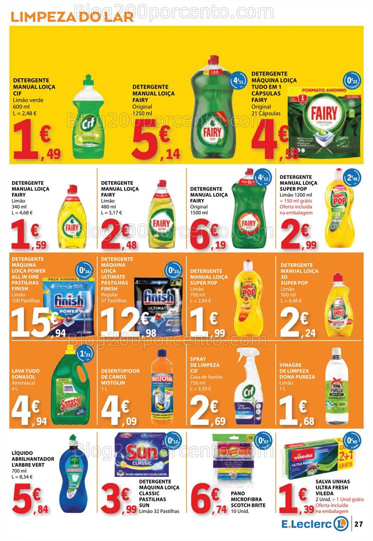 Antevisão Folheto E-LECLERC Promoções de 2 a 8 janeiro