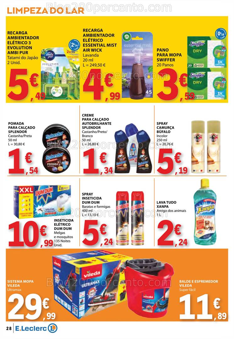 Antevisão Folheto E-LECLERC Promoções de 2 a 8 janeiro