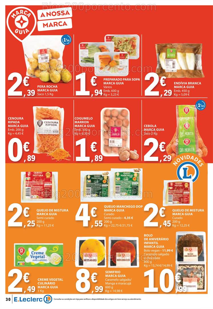 Antevisão Folheto E-LECLERC Promoções de 2 a 8 janeiro