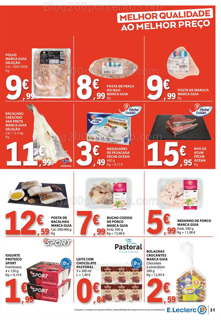 Antevisão Folheto E-LECLERC Promoções de 2 a 8 janeiro