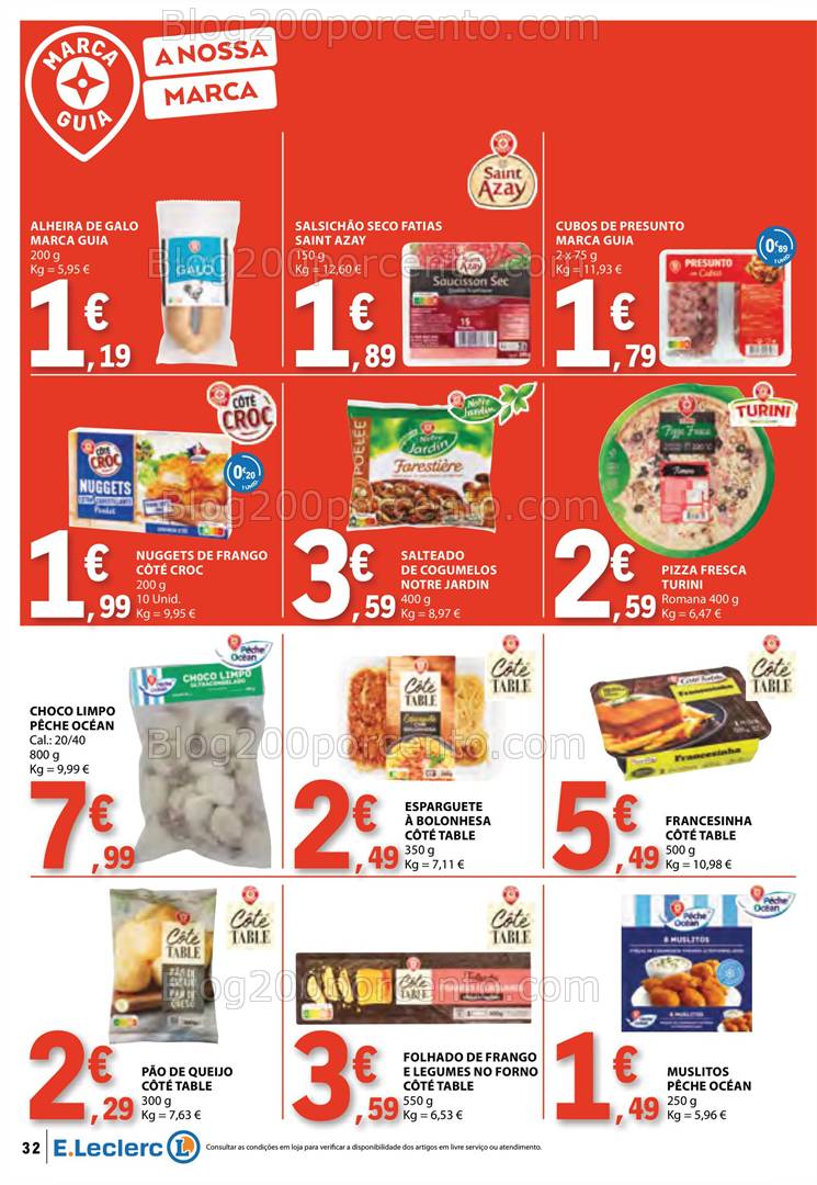 Antevisão Folheto E-LECLERC Promoções de 2 a 8 janeiro