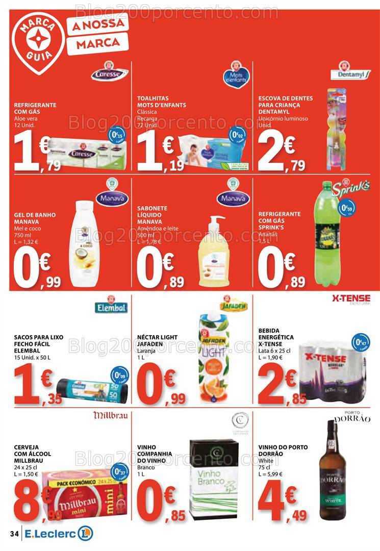 Antevisão Folheto E-LECLERC Promoções de 2 a 8 janeiro