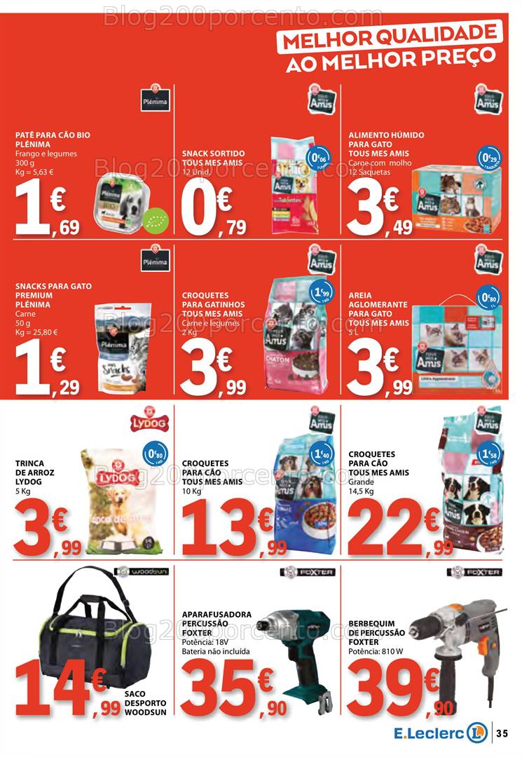 Antevisão Folheto E-LECLERC Promoções de 2 a 8 janeiro