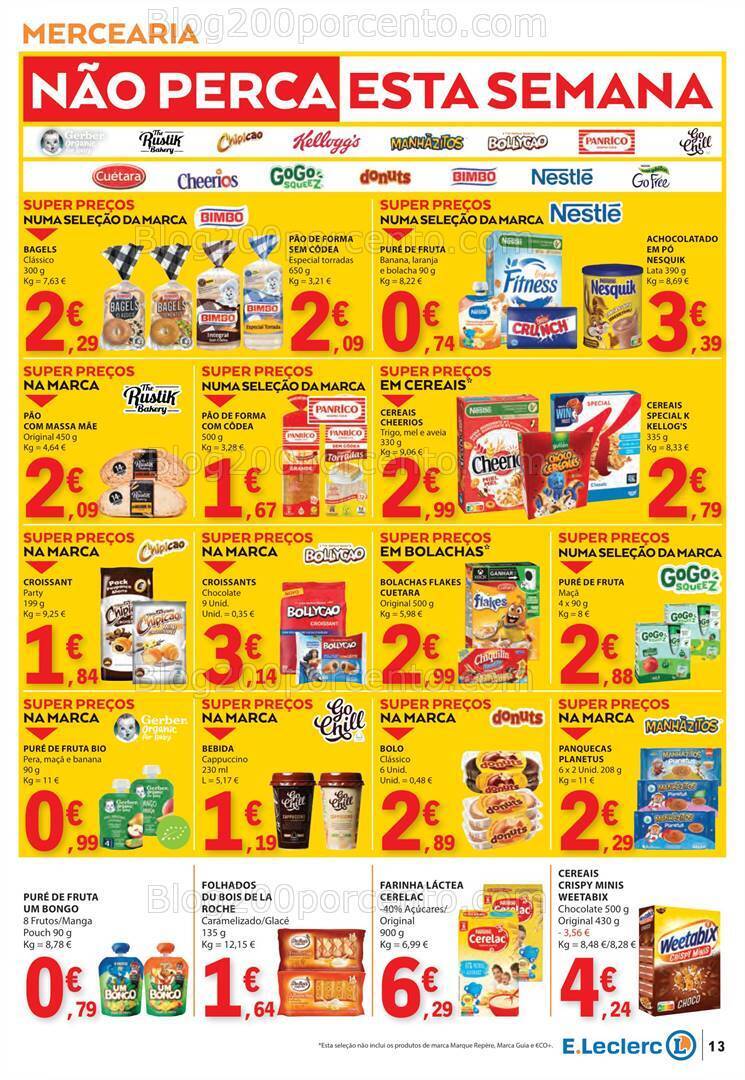 Antevisão Folheto E-LECLERC Semanal Promoções de 23 a 29 maio