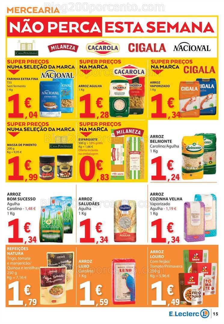 Antevisão Folheto E-LECLERC Semanal Promoções de 23 a 29 maio