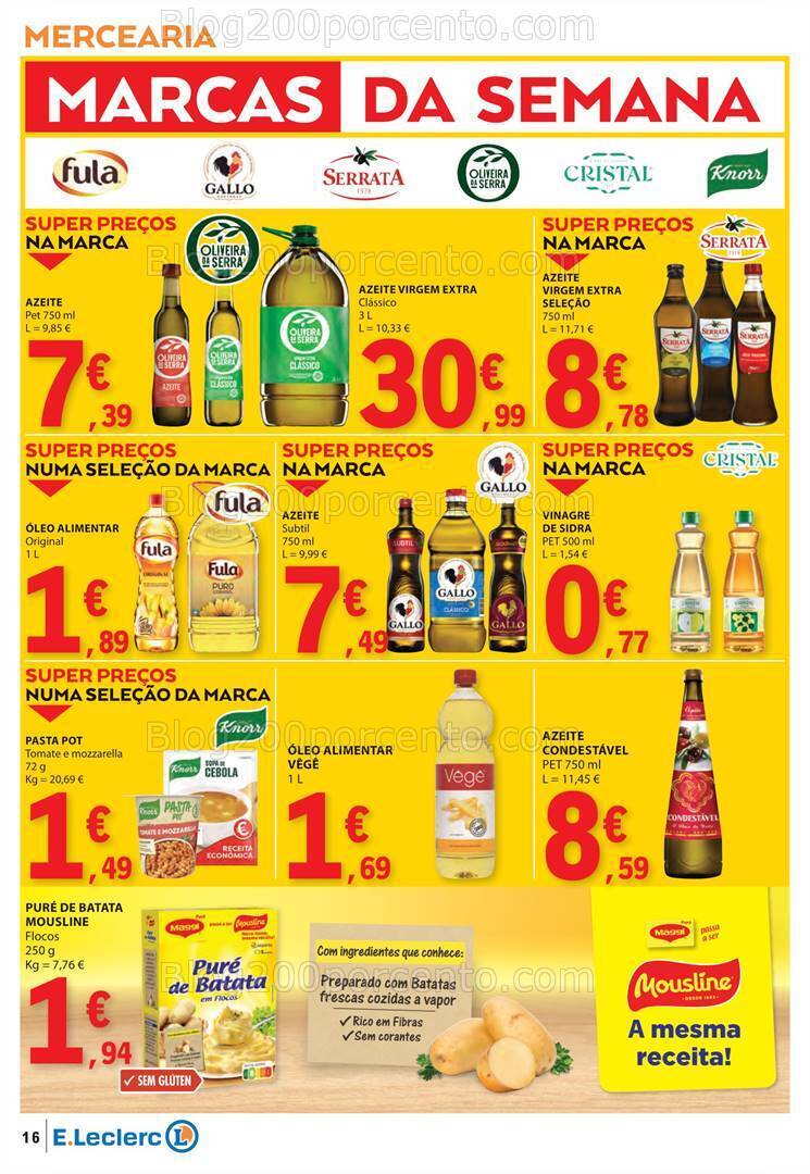Antevisão Folheto E-LECLERC Semanal Promoções de 23 a 29 maio
