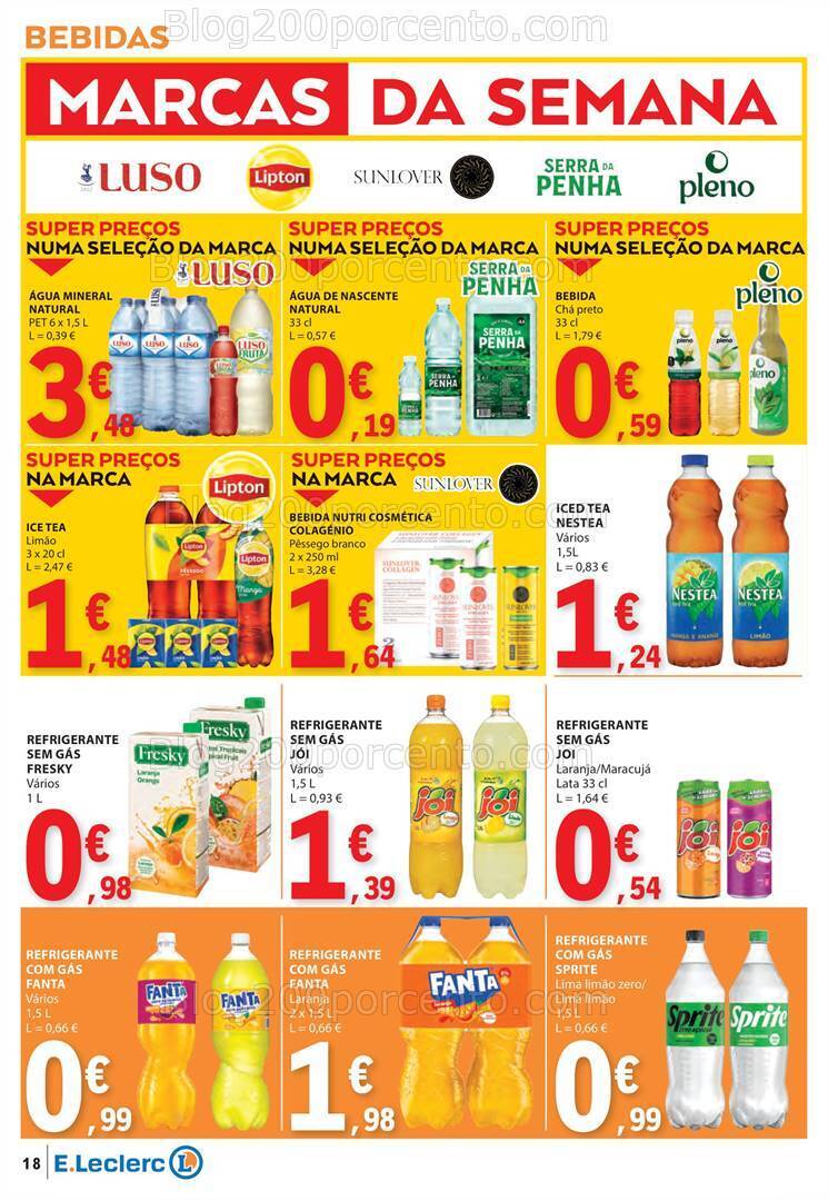 Antevisão Folheto E-LECLERC Semanal Promoções de 23 a 29 maio