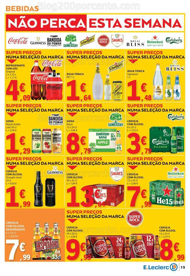 Antevisão Folheto E-LECLERC Semanal Promoções de 23 a 29 maio