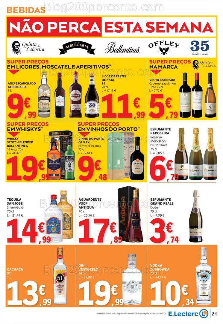 Antevisão Folheto E-LECLERC Semanal Promoções de 23 a 29 maio