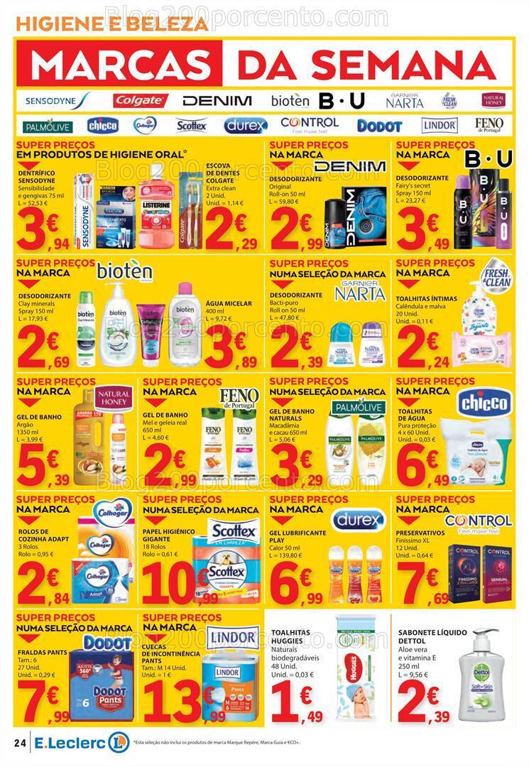 Antevisão Folheto E-LECLERC Semanal Promoções de 23 a 29 maio
