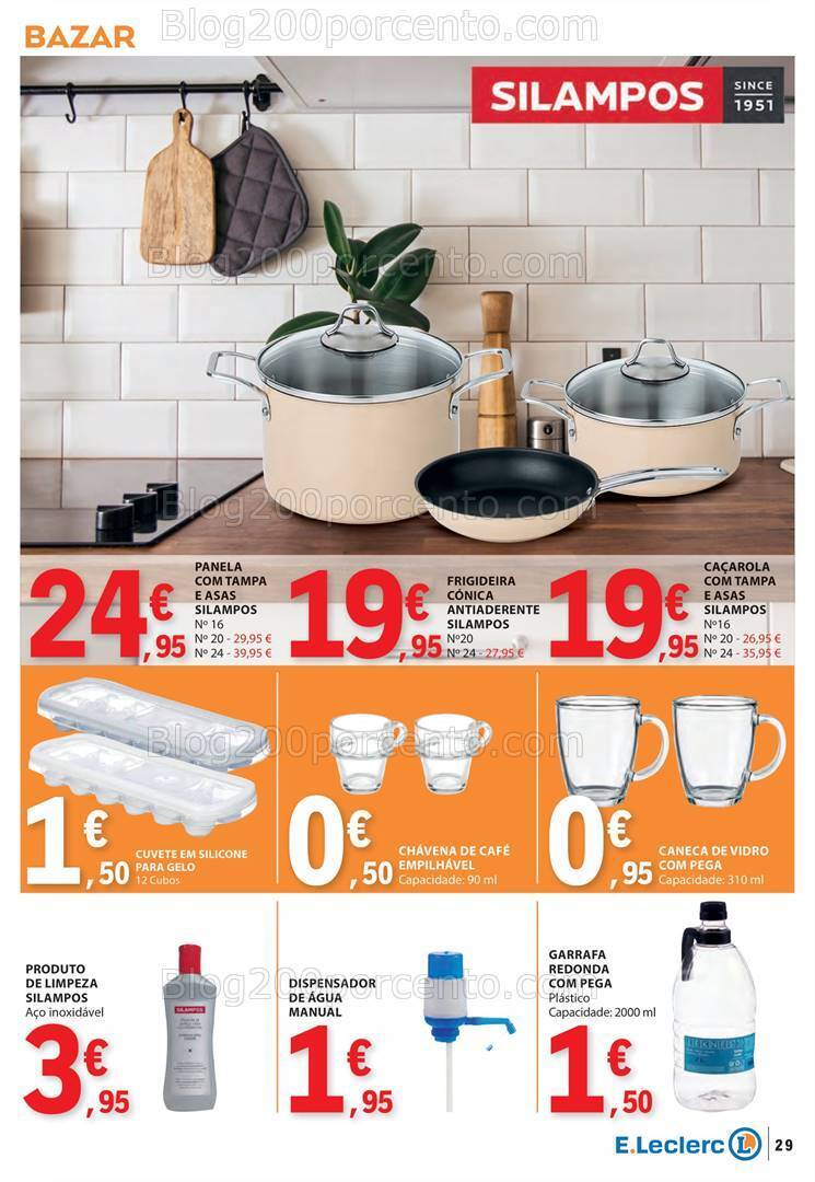 Antevisão Folheto E-LECLERC Semanal Promoções de 23 a 29 maio