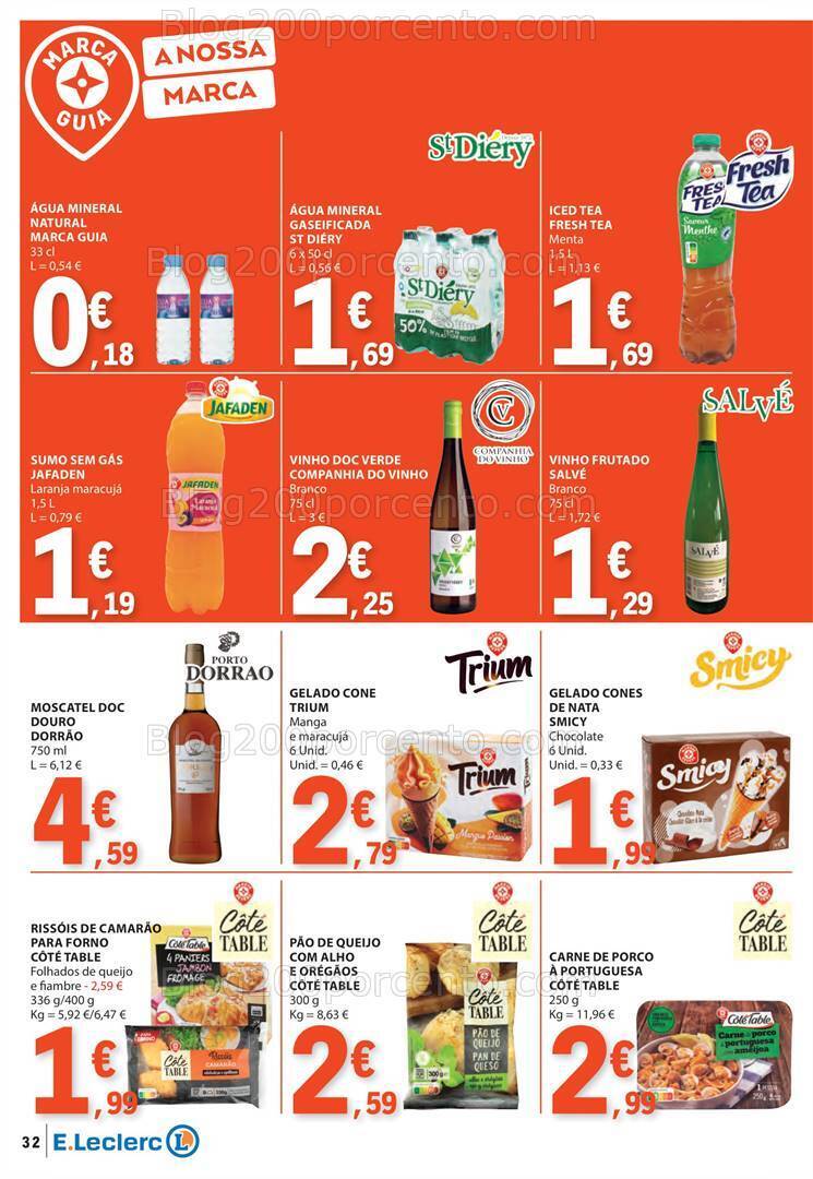 Antevisão Folheto E-LECLERC Semanal Promoções de 23 a 29 maio